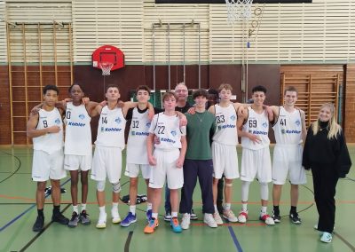 Mannschaft des ETSV Offenburg Basketballverein